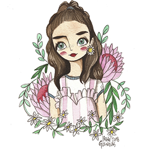 Flores rosas