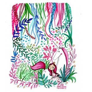Pink unicorn