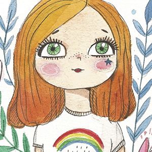 like a rainbow