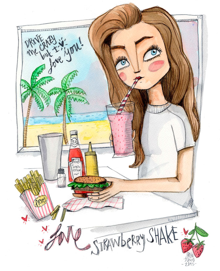About me | Big eyes drawings by Irene G. Lenguas
